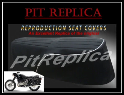 NUEVO BMW R75/5 R60/5 R50/5 LWB (DISTANCIA ENTRE EJES LARGA) FUNDA SILLÍN ASIENTO ESTRIADO [5CPV] Foto 1 de 4
