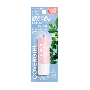 Covergirl Earth Day Clean Fresh Tinted Lip Balm 201 Cherry Blossoms (Sheer Pink)