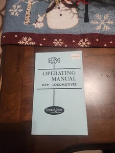 EMD OPERATING MANUAL, GP9 LOCOMOTIVES, 3RD ED, MARCH 1957 - Picture 1 of 3