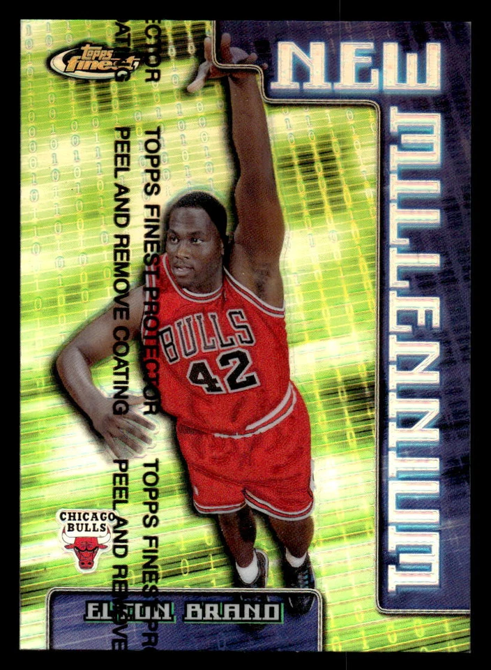 1999-00 Finest #NM5 Elton Brand New Millennium Refractors #/300 - Image 1 of 2