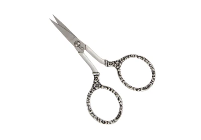 Tijeras bordadas plateadas con asas adornadas de Sullivans Foto 1 de 4