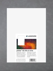 pretex 50.150 DIN A3 wasserfestes Spezialpapier 50 Blatt 150 g/m² weiß - Bild 1 von 3