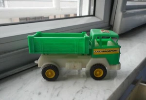 VINTAGE OLD PLASTIC TOY CAR TRUCK JUGOTRANSPORT MAN DIESEL TURBO YUGOSLAVIA - Picture 1 of 8