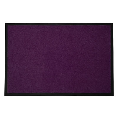 Schmutzfangmatte Türmatte Fußmatte Schmutzmatte Türvorleger MONOCHROM LILA - Bild 1 von 4