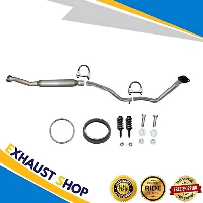 Resonador de escape trasero + tubo de escape apto para Subaru Forester 2014-2018 2,5 L en stock Foto 1 de 4