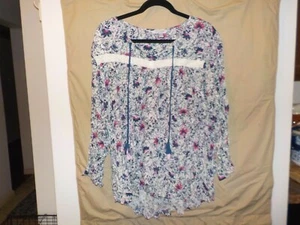 Concepts New York Women's Floral Boho Tunic Size 2X NWOT - Picture 1 of 7