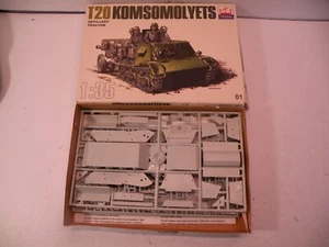 Toga 35001 T20 Komsomolyets Artillery Tractor 1:35 Open Box Unstarted - Bild 1 von 5