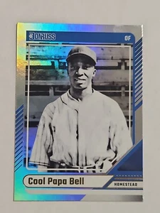 2024 Donruss Baseball #4 Cool Papa Bell Holo Foil Homestead Grays Trading Card - Picture 1 of 2