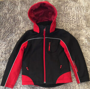 048 Crane Snow Extreme Ski Snow Board Jacket Red Waterproof Warm Kids Size 6 VGC