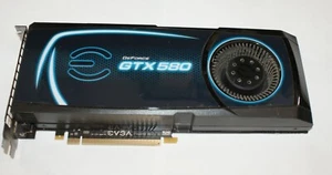 EVGA GeForce GTX580 1536MB GDDR5 DVI x2/Mini HDMI PCIE Graphics Card - Picture 1 of 4