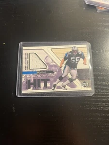 DAN MORGAN 2002 UD PIECE OF HISTORY #HMJ-DM MT HITMAKERS JERSEYS PANTHERS - Picture 1 of 2