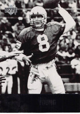 2011 Upper Deck College Football Legends Steve Young #6 NM/MT BYU COUGARS