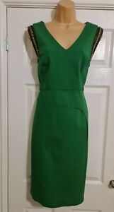 Bnwt Emerald Green Cocktail Dress Size 16 By Star Julien Macdonald