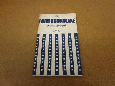 Ford Econoline Van 1976 E100 E150 E250 E350 manual del propietario guía de libro original Foto 1 de 4