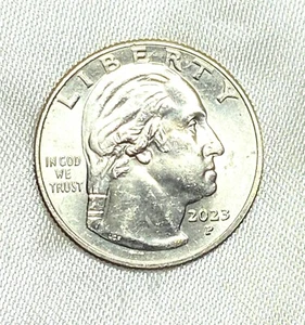 "Rare" Jovita Idar Quarter 2023 P mint Error Coin Reading "In Cod We Trust" - Picture 1 of 3