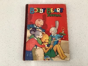 1940s BOBBY BEAR’S ANNUAL CHILDREN’S ILLUSTRATED STORY BOOK - Bild 1 von 14