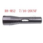 R8-MS2 7/16-20UNF High Hardness Milling Drill Set Taper Sleeve Chuck Part