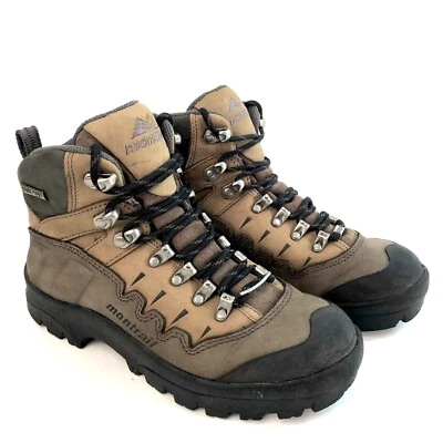 Montrail Women’s 6.5 Gore-Tex Brown Hiking Trail Outdoors Boots Vibram Soles 🥾 - Image 1 of 4