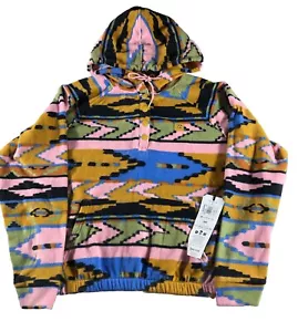 Maglione donna Billabong Adventure Division pile taglia L nuovo con etichetta surf skate - Foto 1 di 6