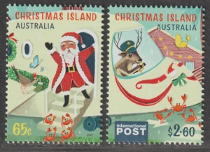 Christmas Island #624 + #625 - Christmas 2022! (MNH) - Picture 1 of 2
