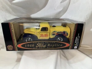 GOLDEN WHEEL 1940 FORD PepsiCola REPLICA PREMIER EDITION 1:18 NRFB seals - Picture 1 of 6