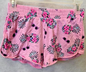 GIRL'S JUSTICE PINK DOLPHIN SHORTS 100% COTTON SIZE 10 - CUTE! - Picture 1 of 5