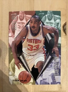 1994-95 Fleer 1st YEAR Phenom GRANT HILL Rookie Card #1 of 10 Detroit Pistons - Picture 1 of 2