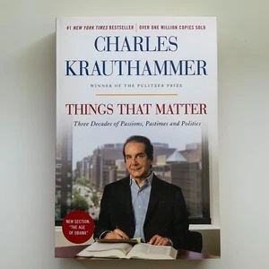 Things That Matter: Three Decades of Passions, Pastimes and Politics - VERY GOOD - Picture 1 of 2