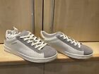 PR OF MENS CHAMPION COURT CLUB WHITE/GREY/GOLD TRAINERS/SNEAKERS UK 9.5 EU 44