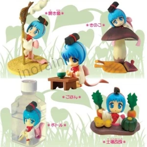 Figura comercial F-toys Confect Binchotan carbón niña llavero columpio conjunto completo - Imagen 1 de 4