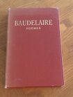 Collection vintage 1951 Baudelaire Poèmes Du Flambeau Hachette Paris France Poème