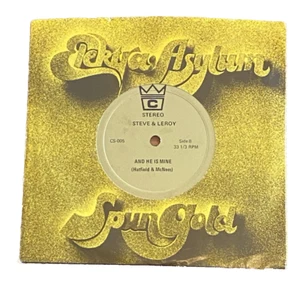 Steve & Leroy: Preacher And The Bear/And He Is Mine 7” Single CS-005 Free Ship - Picture 1 of 4