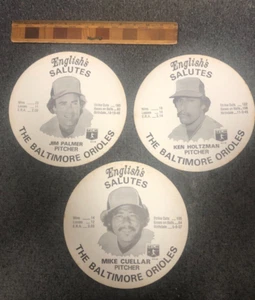 1976 English Lids Baltimore Orioles 'Large' Team Set Jim Palmer Mike Cuellar - Picture 1 of 2