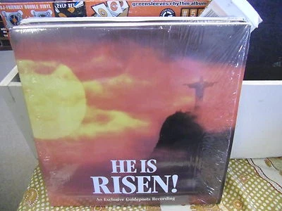He Is Risen! Choir 2X LP 1984 VG+ Shrink Xian Gospel Johnny Cash Mahalia Jackson - Image 1 of 2