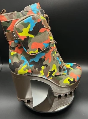 Botas Cape Robbin Camuflaje - NUEVAS - TALLA 10 Foto 1 de 3