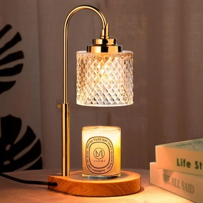 Lámpara Calentador de Velas, Último Calentador de Lámpara de Velas Actualizado con Temporización 2-4-8H, 4-... Foto 1 de 4