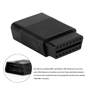 OBD2 Scanner Partner 16 Pin Stecker auf Buchse Diagnoseadapter Stecker F4 - Bild 1 von 11
