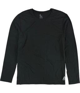 Reebok Mens Solid Perfomance Basic T-Shirt, Black, Large - Picture 1 of 2