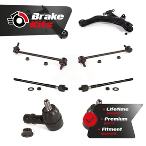 Front Control Arm And Ball Joint Tie Rod End Link Kit For 2005-2009 Kia Spectra - Picture 1 of 2