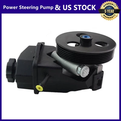 Bomba de dirección asistida con polea y depósito para Pontiac G6 Chevrolet 2002-2010 Foto 1 de 4