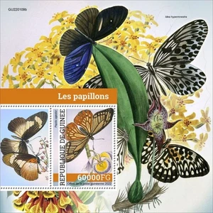 Guinea - 2022 Tawny Mime Butterflies - Stamp Souvenir Sheet - GU220109b - Picture 1 of 1