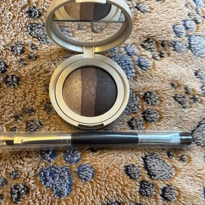 Laura Geller BAKED EYE STRIPES CINNAMON STRUDEL 4.5g..plus Brush. - Picture 1 of 5