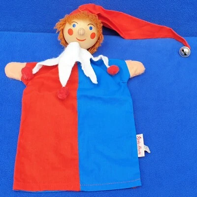 KÄTHE KRUSE HOLZKOPF HANDPUPPE KASPER THEATER KASPERLE PUPPE - Bild 1 von 2