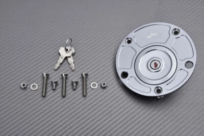 TWM Titanium Fuel Tank Gas Cap + keys SUZUKI VSTROM DL 1000 2004-2010 / TSC.02.T - Image 1 of 3