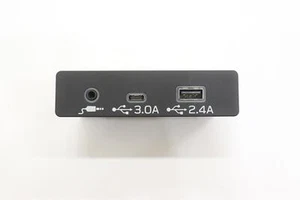 2024 - 2026 SUBARU CROSSTREK CONSOLA CENTRAL CONECTOR AUXILIAR USB ENCHUFE OEM - Imagen 1 de 11