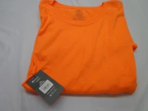 Athletic Works Men’s Short Sleeve Crew T-Shirt Blaze Orange Size 5XL (62-64) - Picture 1 of 7