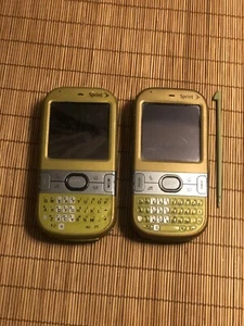 2 Palm Centro 690 Olive Green ( Sprint ) Smartphone For Parts Not Working Rare - Picture 1 of 7