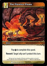 Wow tcg - the flawless flame/outland eng