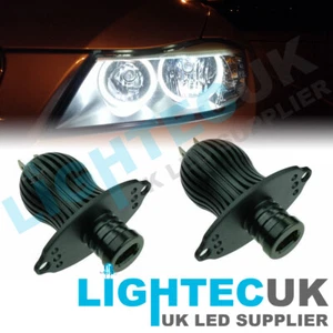 LightecUK® Angel Eye LED Upgrade Bulbs BMW 3 SERIES E90 E91 LCI Halo Rings - Picture 1 of 8