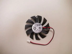 Kühler Lüfter für ATI NVIDIA Grafikkarte T&T 6010M12F ND1 55mm 2 Pin DC 12V 0,20A - Bild 1 von 3